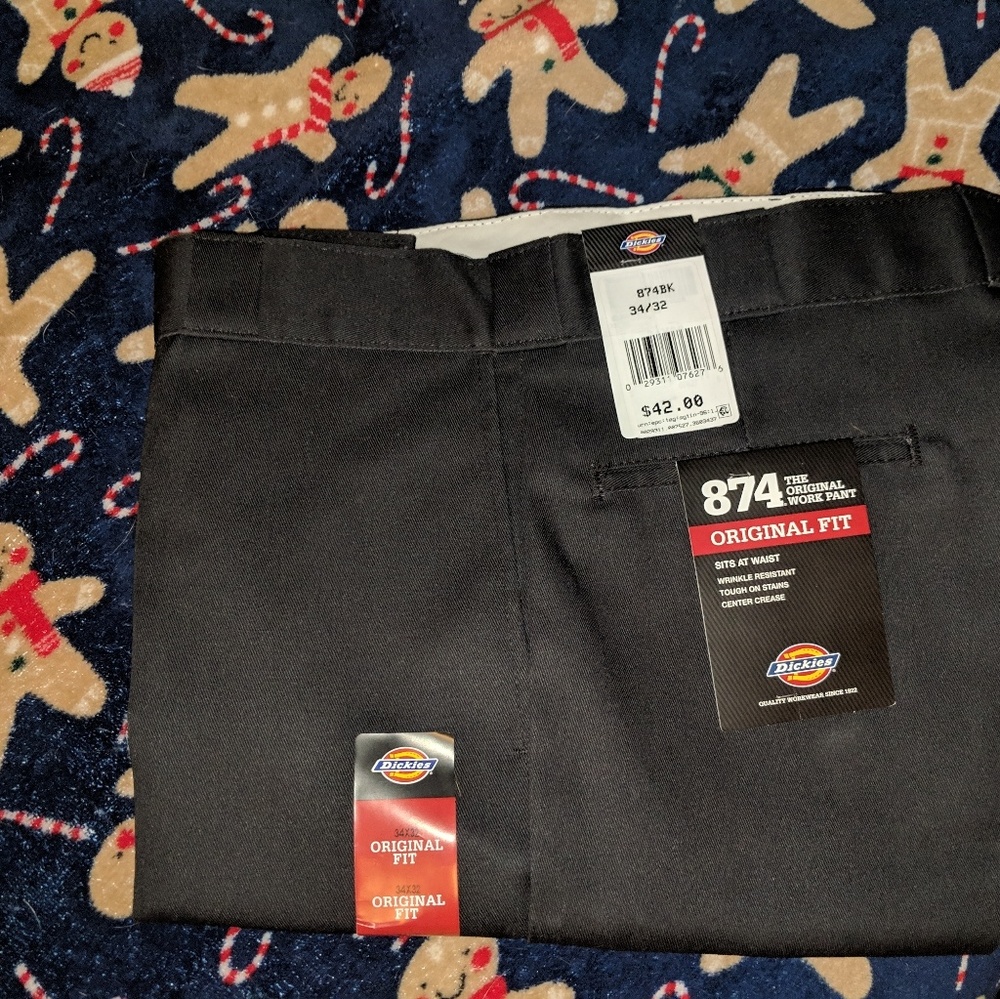 BNWT Dickies original work pants 34 waist 32 lengt